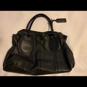 Kenneth Cole Black Leather Handbag